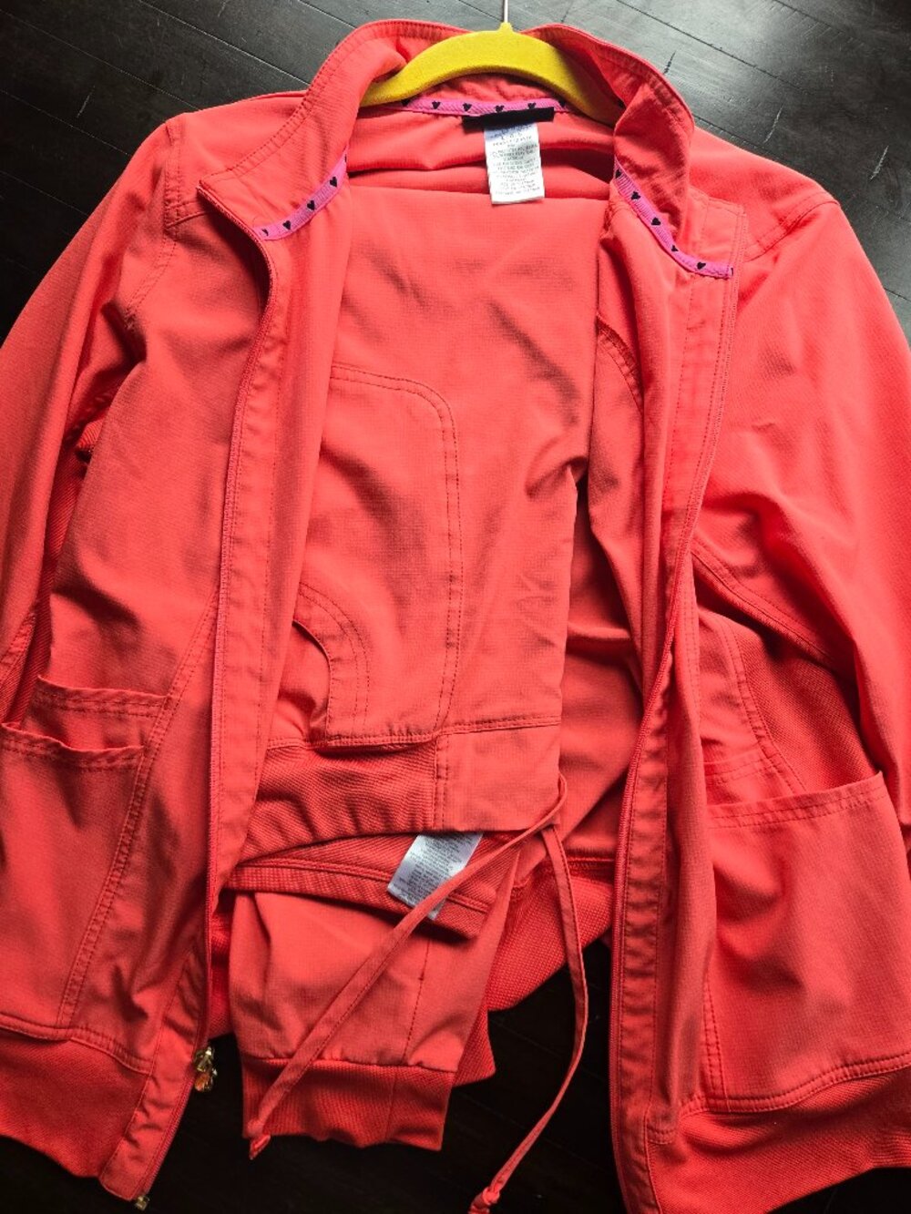 Coral scrub Set L Jogger Jacket Light Heartsoul